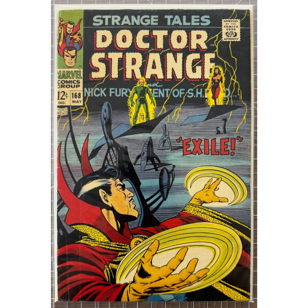 STRANGE TALES #168 (1968 Marvel Comics) Dr. Strange 2.0-3.0